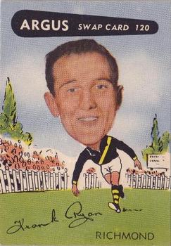 1954 Argus Football Swap Cards #120 Frank Ryan Front